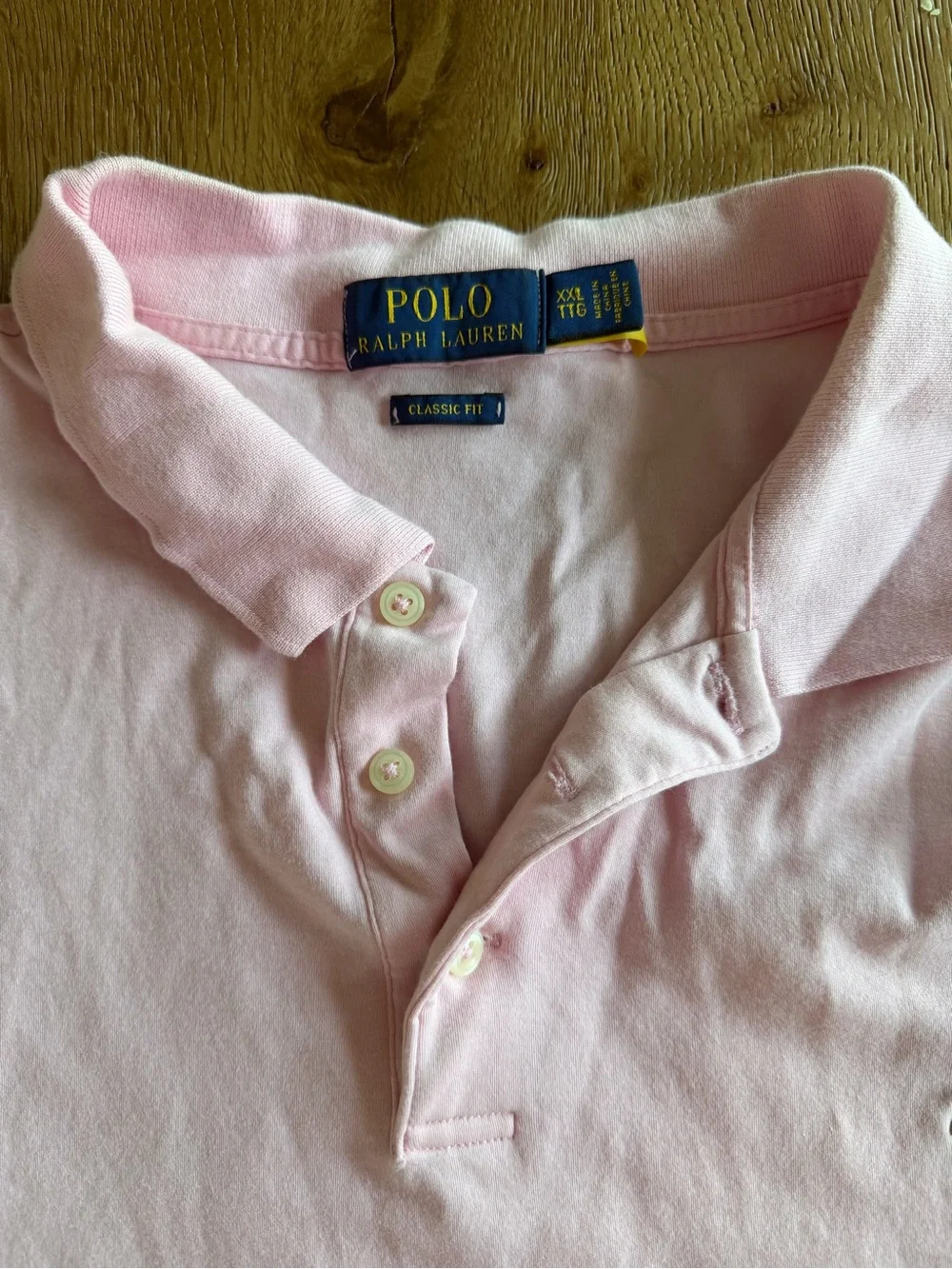 Ralph Lauren Men’s Light Pink Short-Sleeve Polo